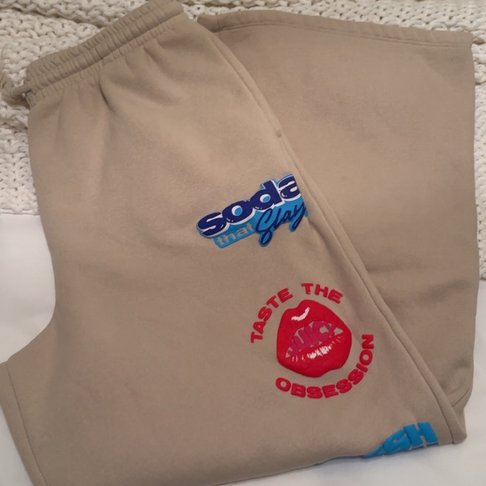 Poppi Tan Sweatpants